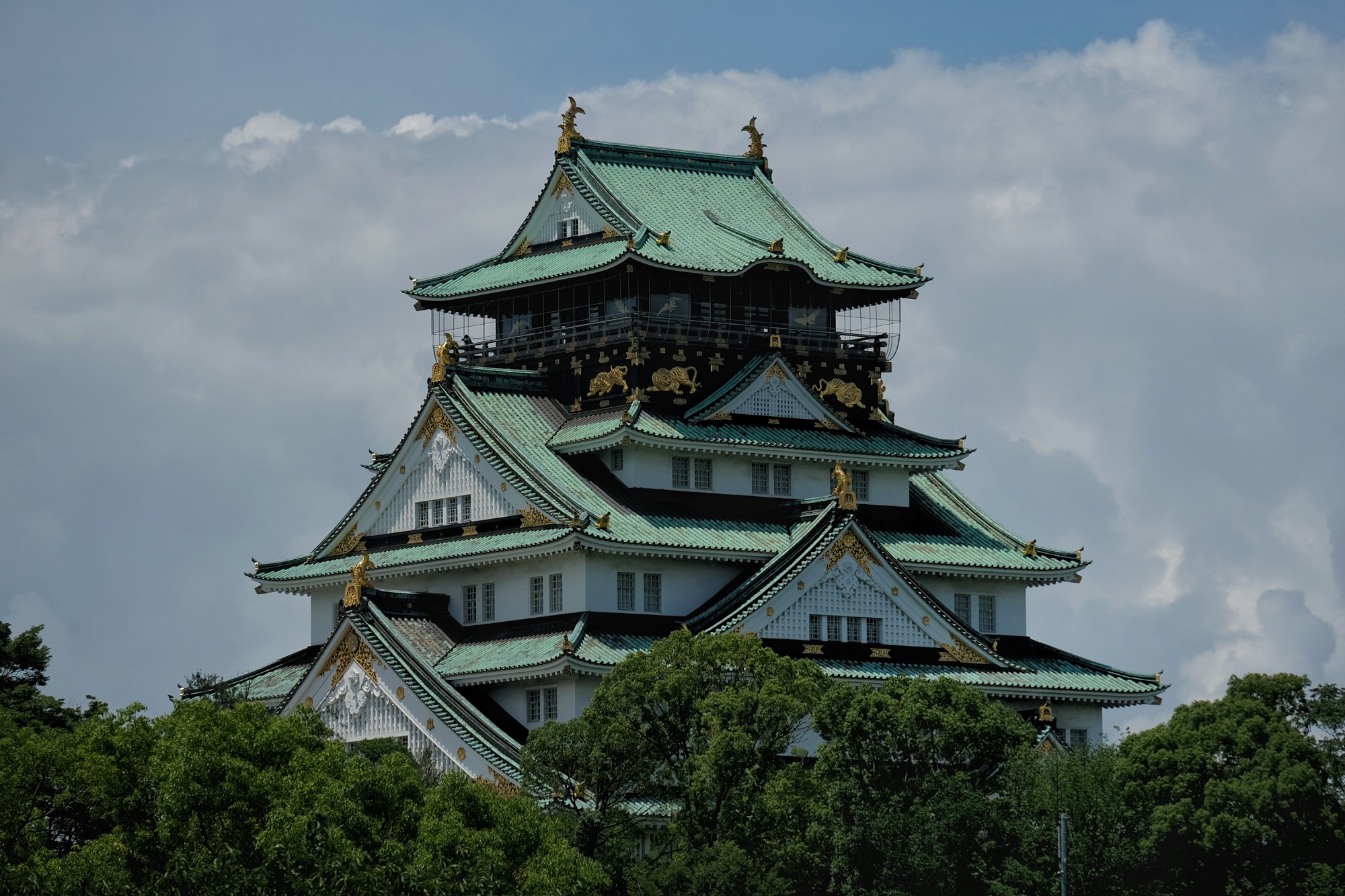 Le château d'Osaka